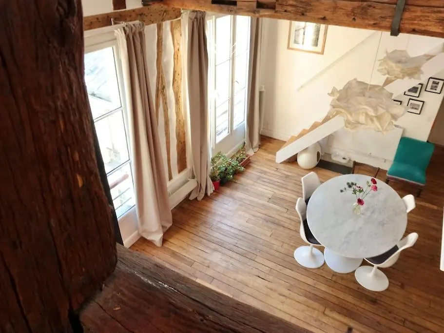 Apartment Loft Style 4 People In And Trendy Paris